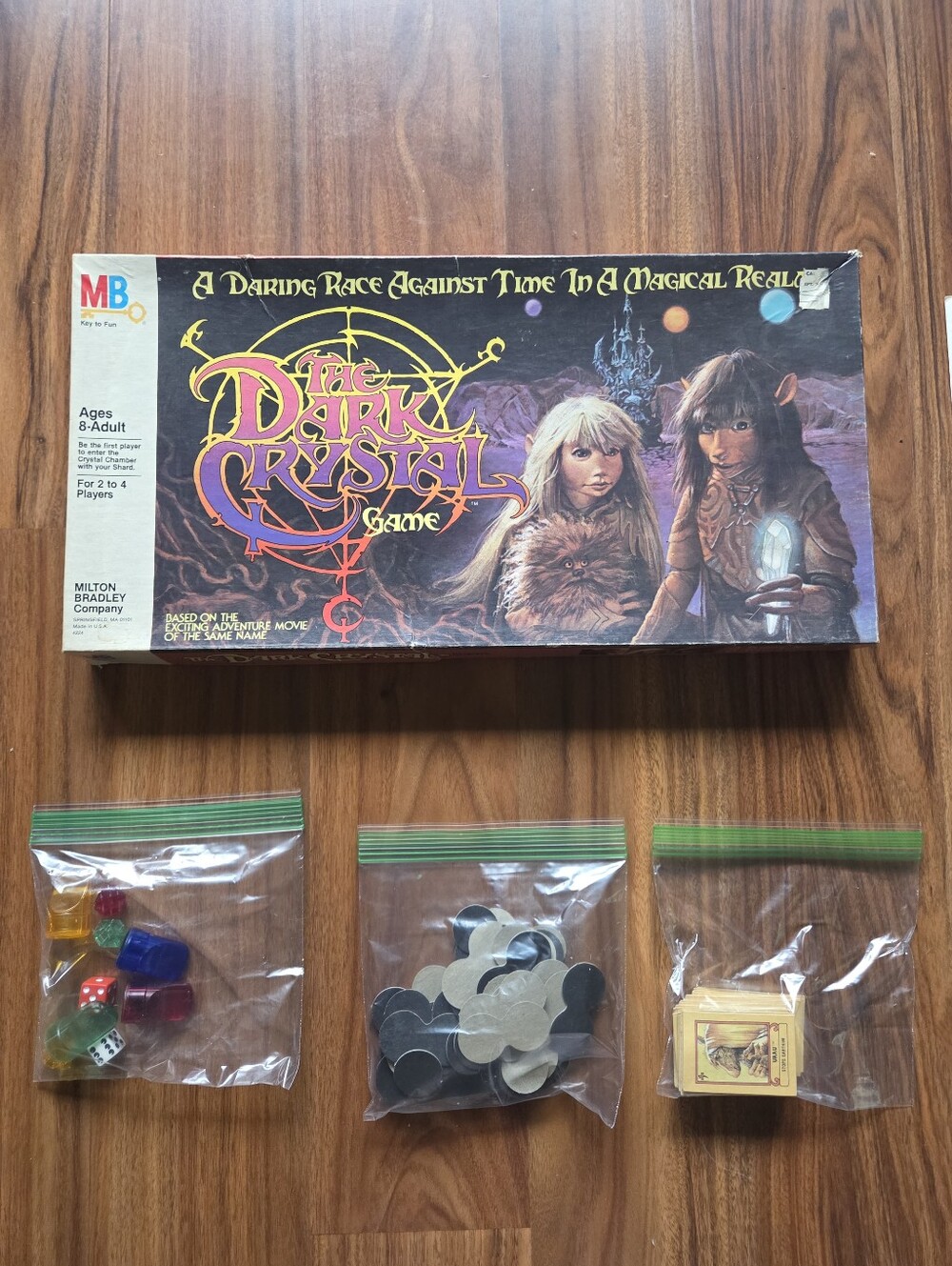 RARE Vintage 1982 The Dark Crystal Board Game